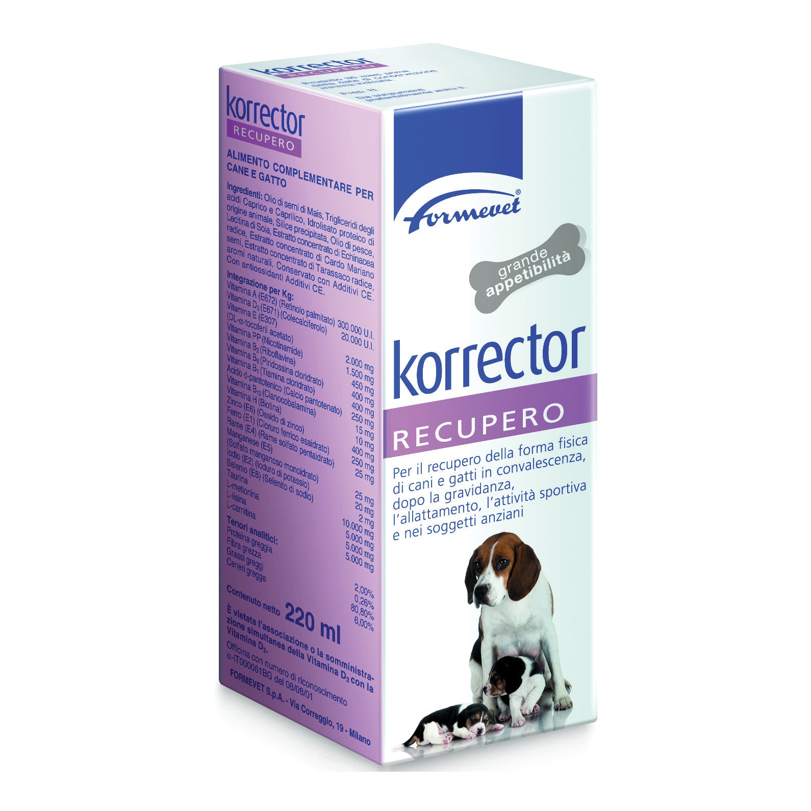 KORRECTOR-RECUPERO    VET