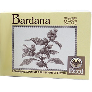 Ecol Bardana 50 Tavolette 0.5g