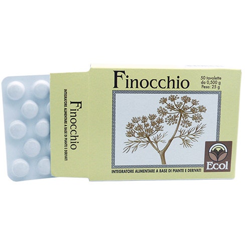 Ecol Finocchio 50 Tavolette 0.5g