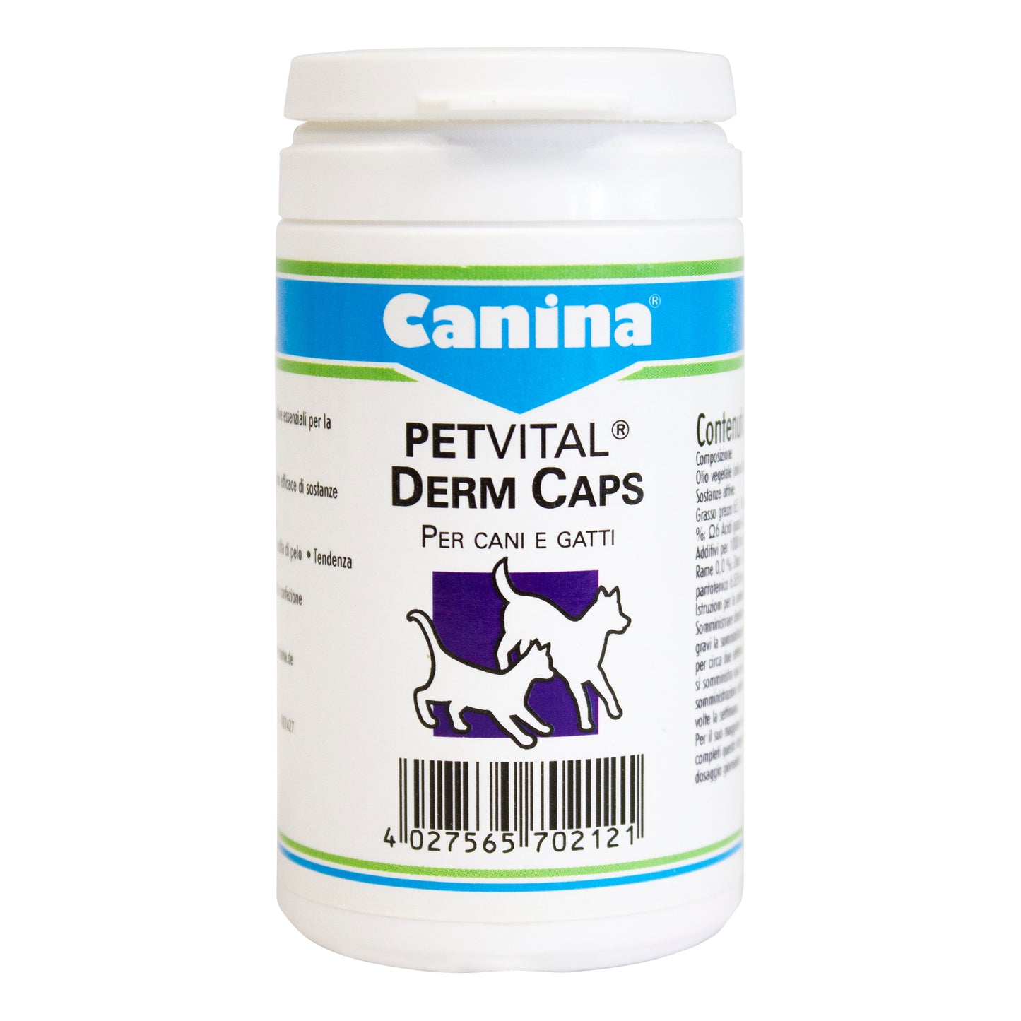DERM CAPS Cani Gatti 100 Cps
