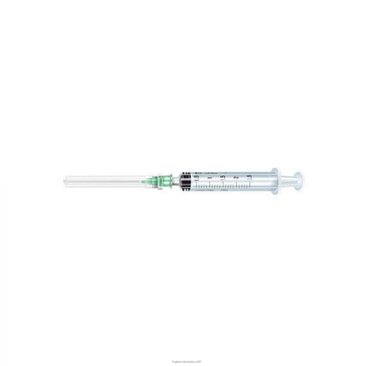 PIC SIRINGA CON AGO G21 1 1/2 2,5ML