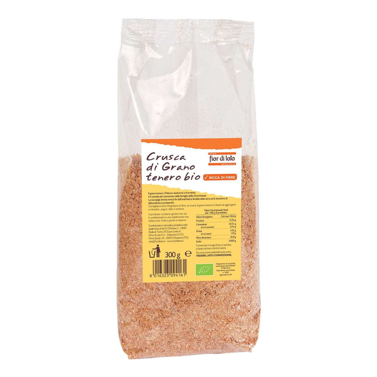 CRUSCA GRANO TENERO 300GR FDL