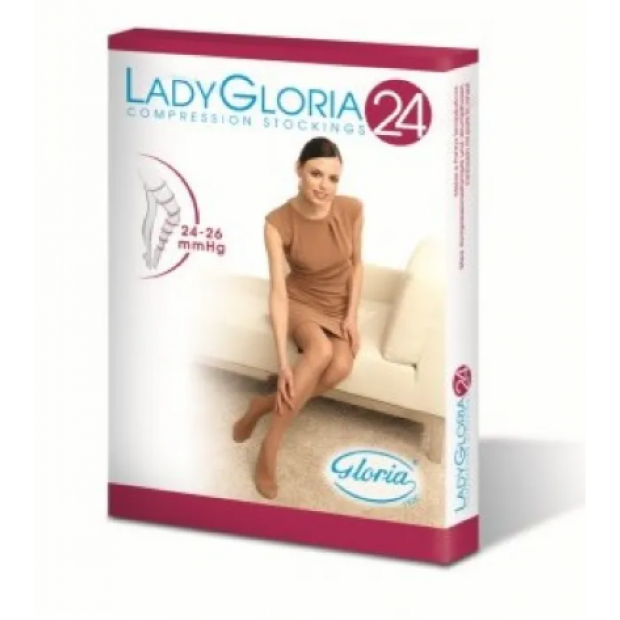 Lady Gloria 24 Collant Nero Taglia 3