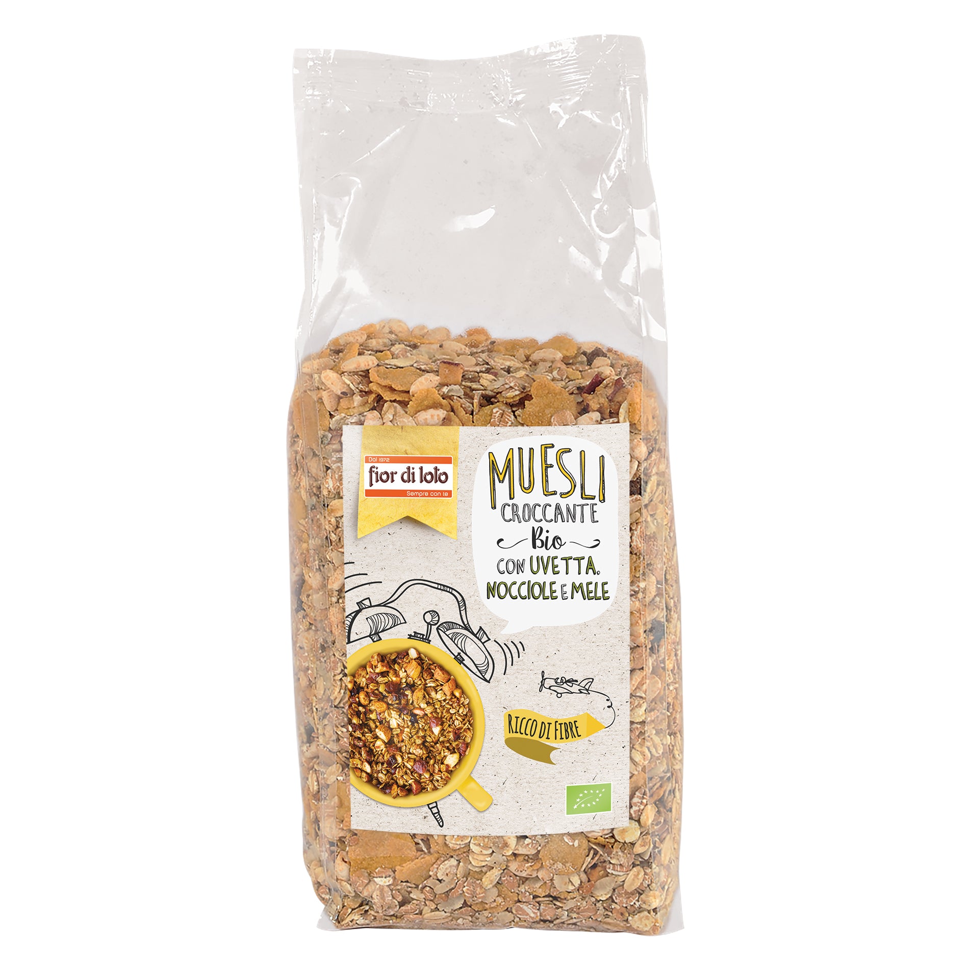 FIOR DI LOTO Muesli Croccante s/z 750g
