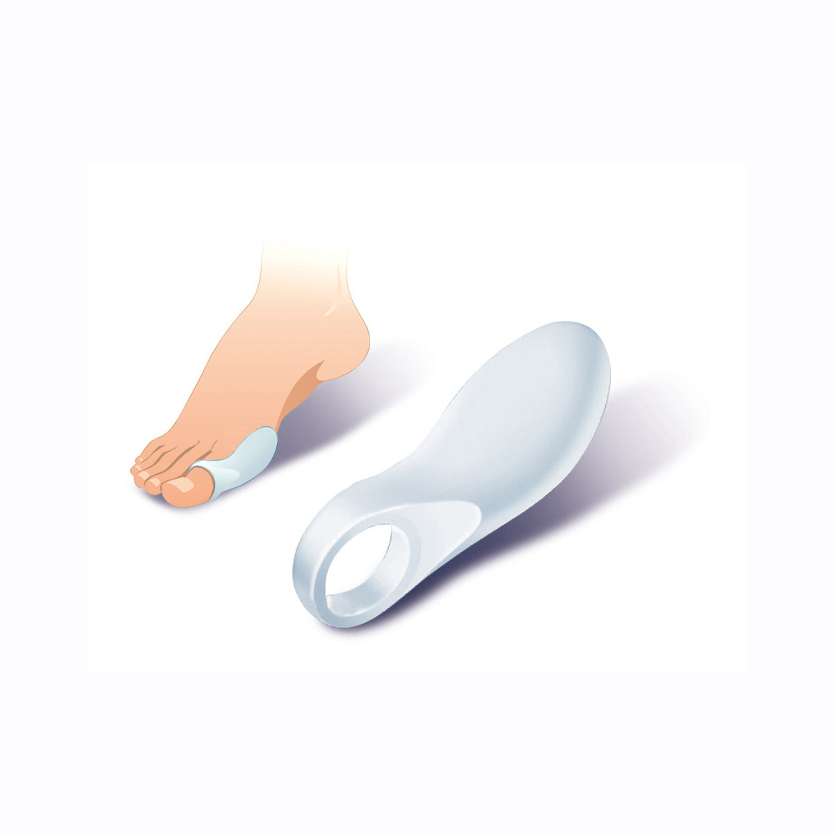 PODOGEL PROT TUB VALGO S/M 1PZ