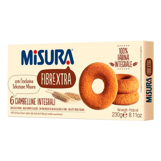 MISURA Ciambelline Integrali Fibrextra 230g 6pz