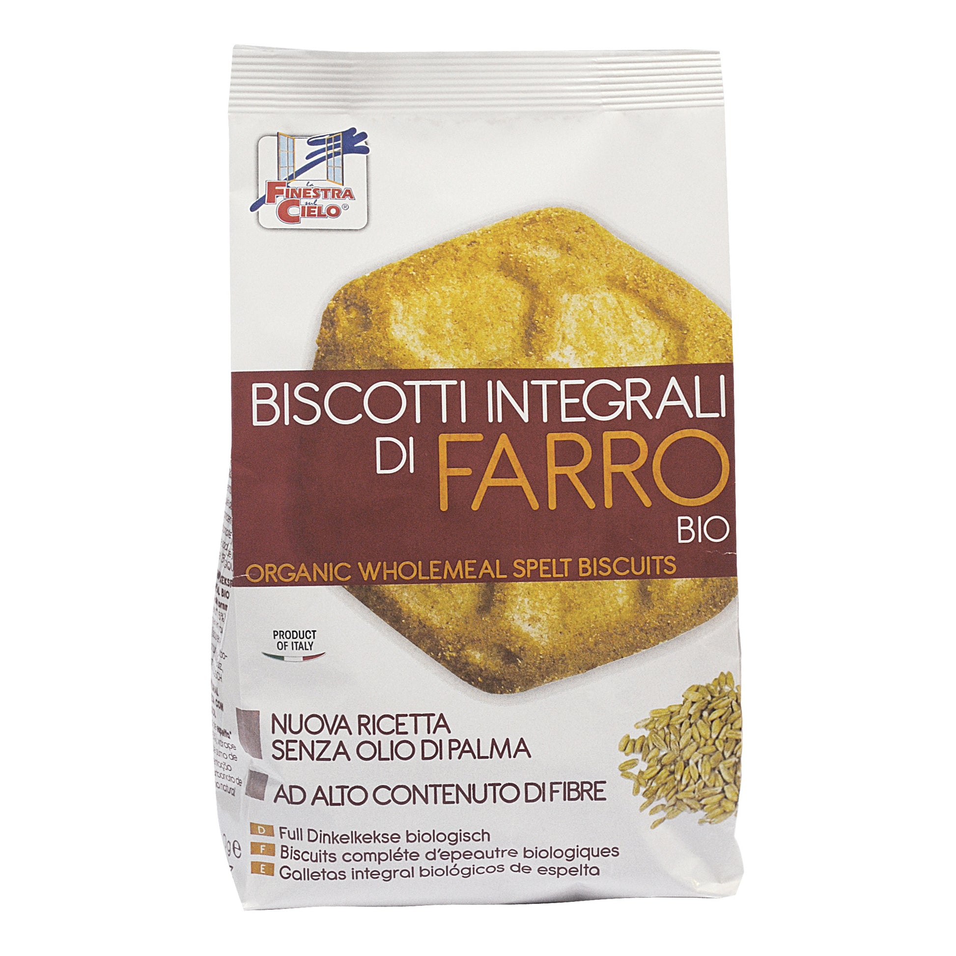 FINESTRA SUL CIELO Biscotti Integr.Farro 400g