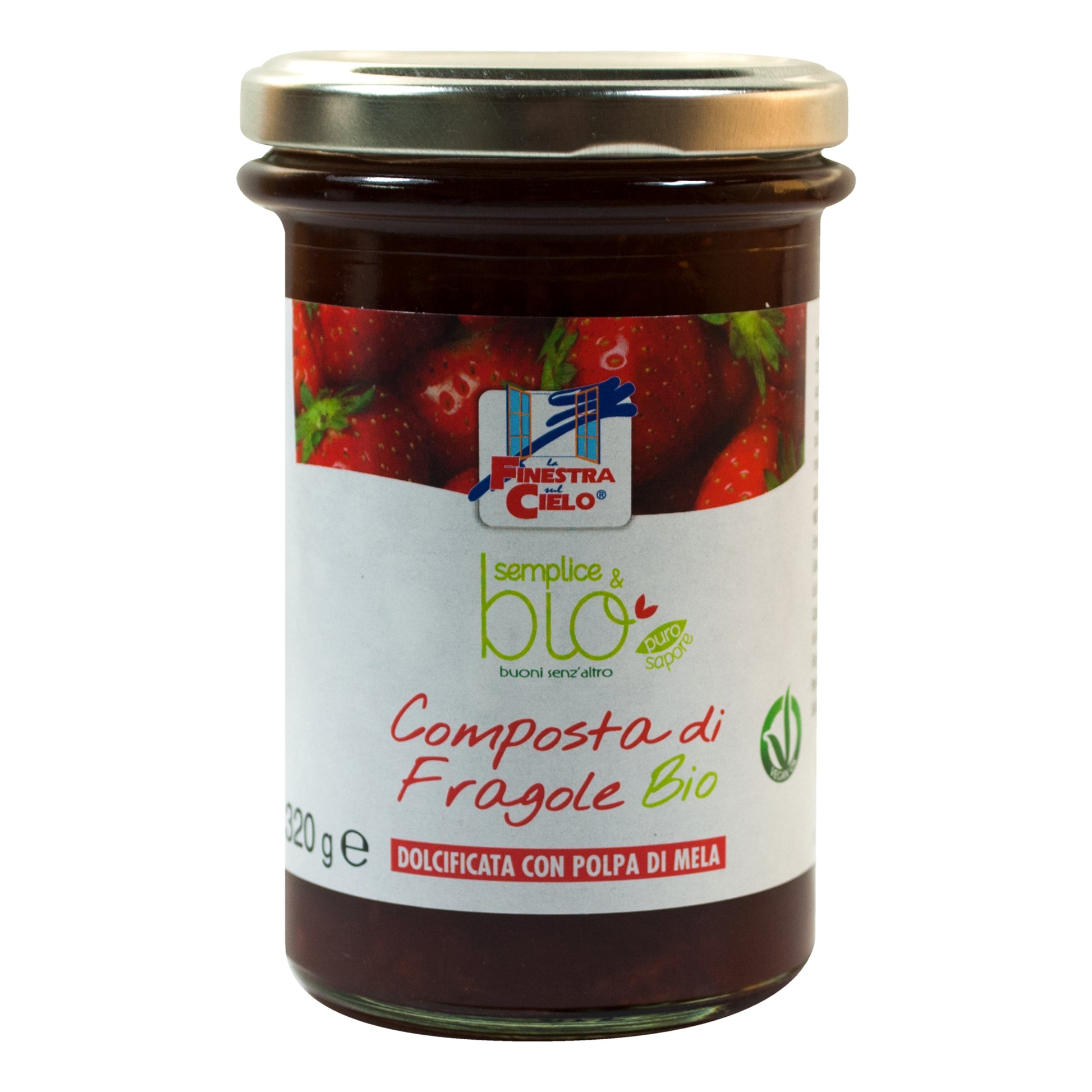 FINESTRA SUL CIELO Composta Fragole 320g