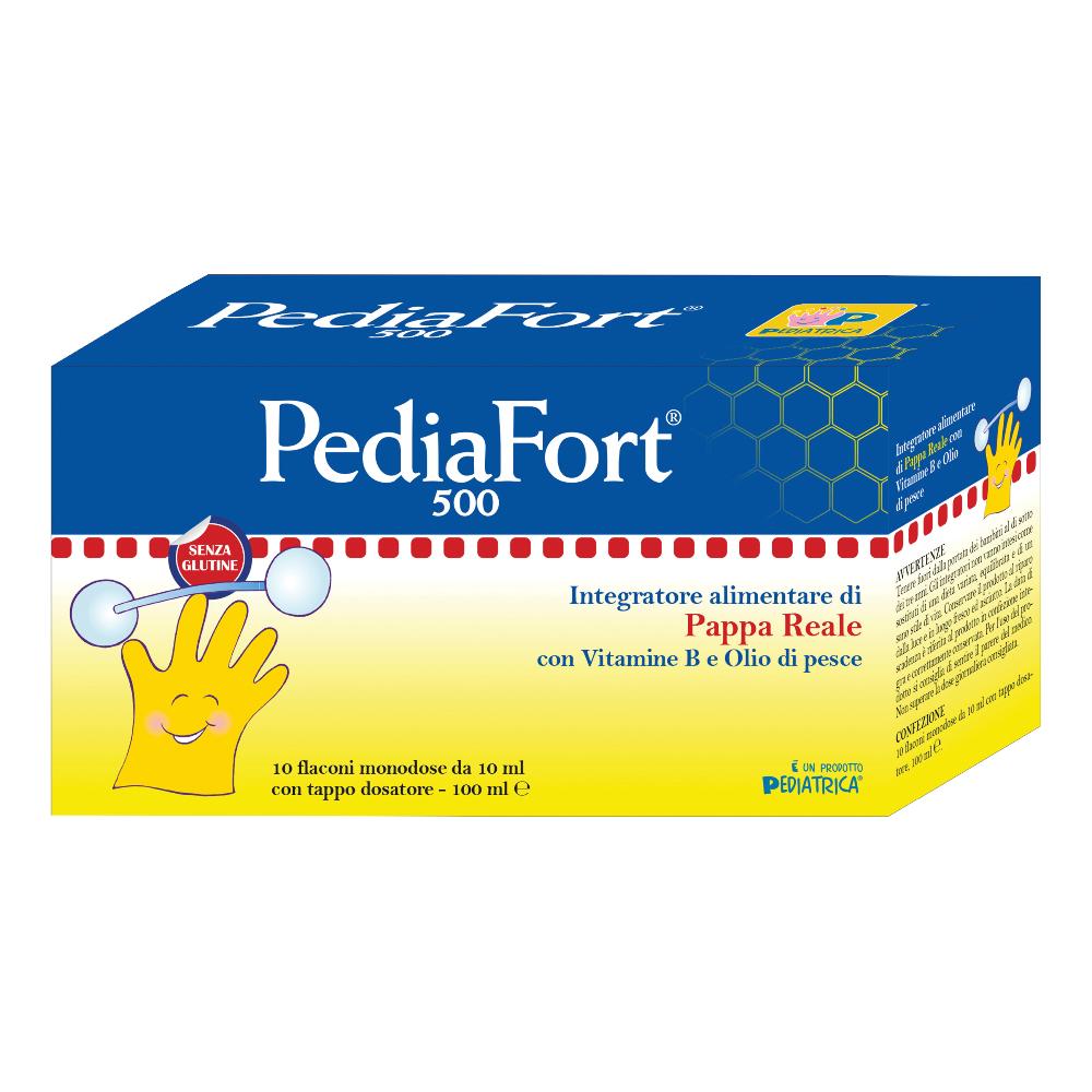 PEDIAFORT 500 INT MVIT 10FL