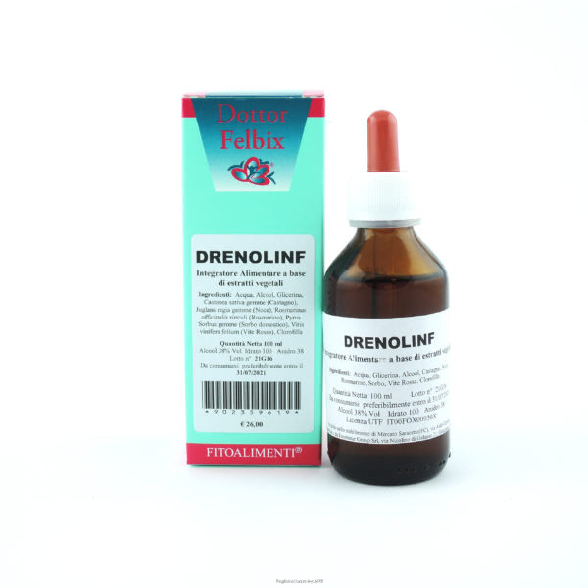 DRENOLINF FITOALIM GTT 100ML