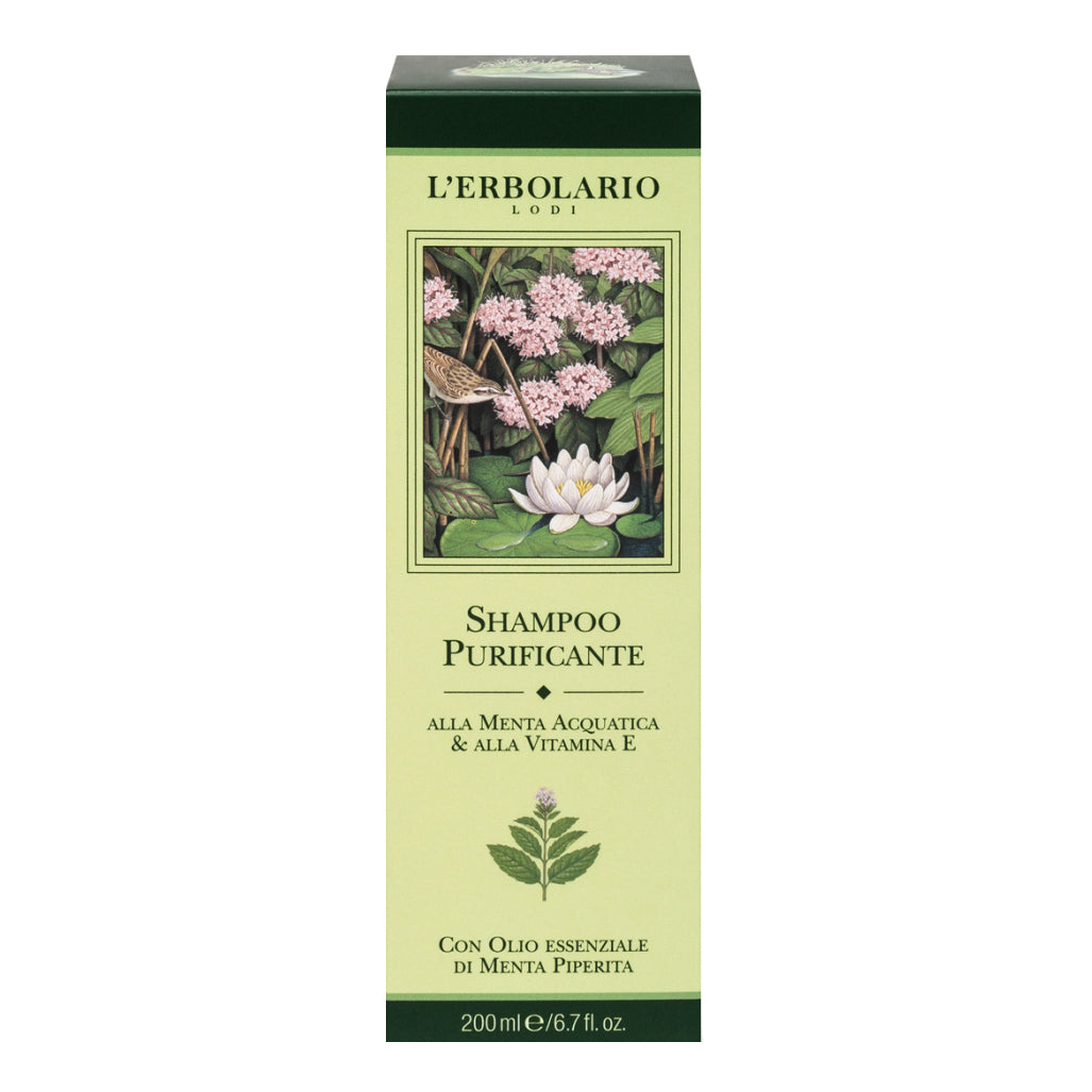 L'ERBOLARIO Srl SHAMPOO PURIFICANTE CON OLIO ESSENZIALE DI MENTA PIPERITA