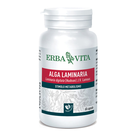 ALGA LAMINARIA 60 Cps 500mg Erba Vita