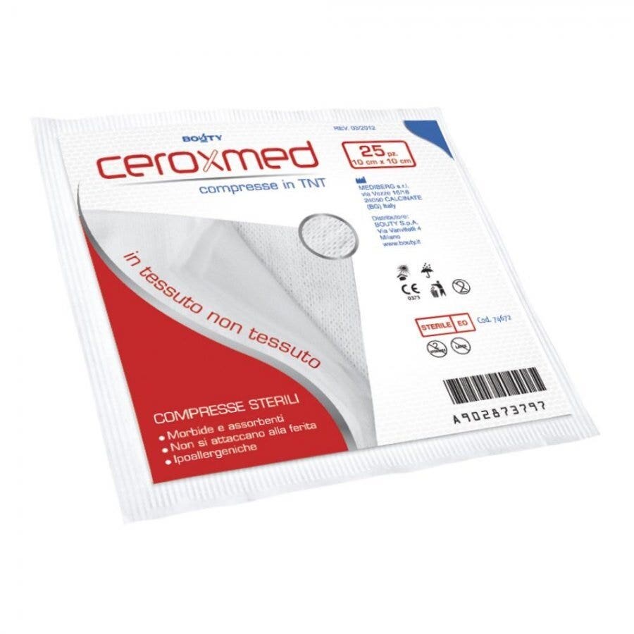 Ceroxmed Special Soft Compresse Di Garza Sterili 10x10cm 25 Pezzi