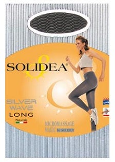 Solidea By Calzificio Pinelli Silver Wave Long Champ Fuseau M