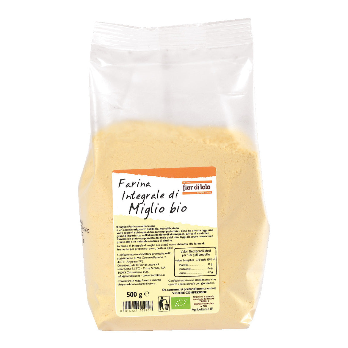 FARINA MIGLIO 500G FDL