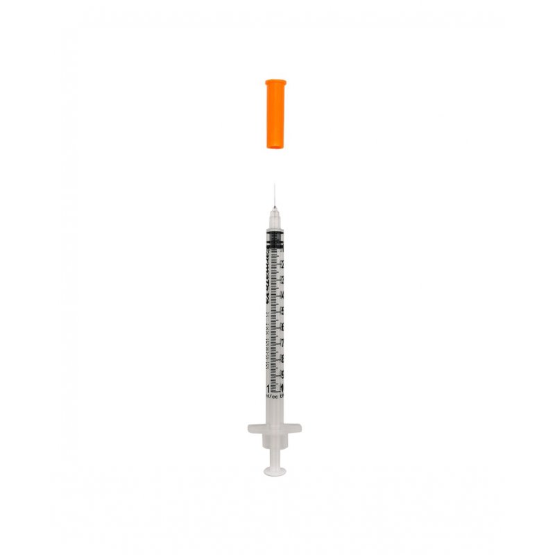 SIRINGHE 1ML G30 0,30X8 100 PEZZI