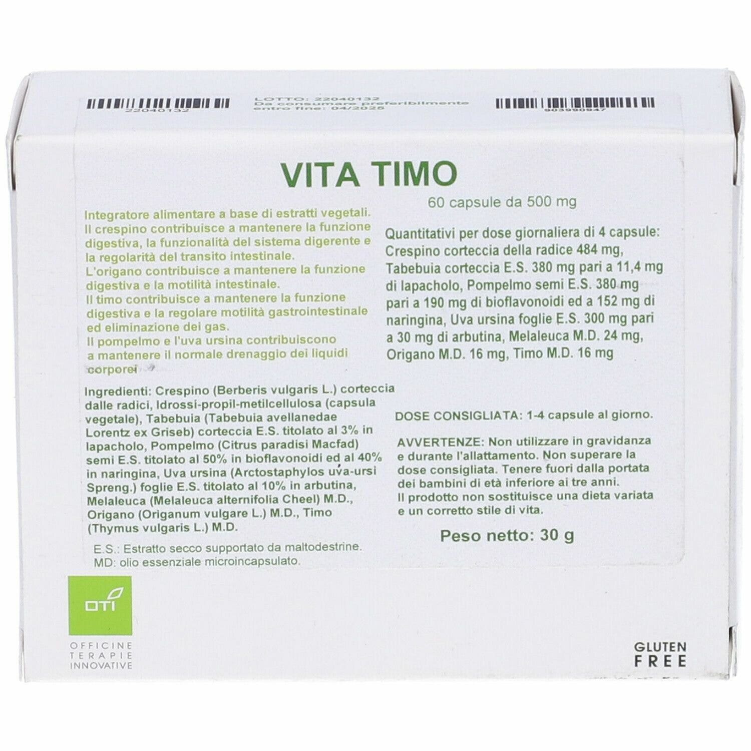 VITA TIMO 60CPS OTI