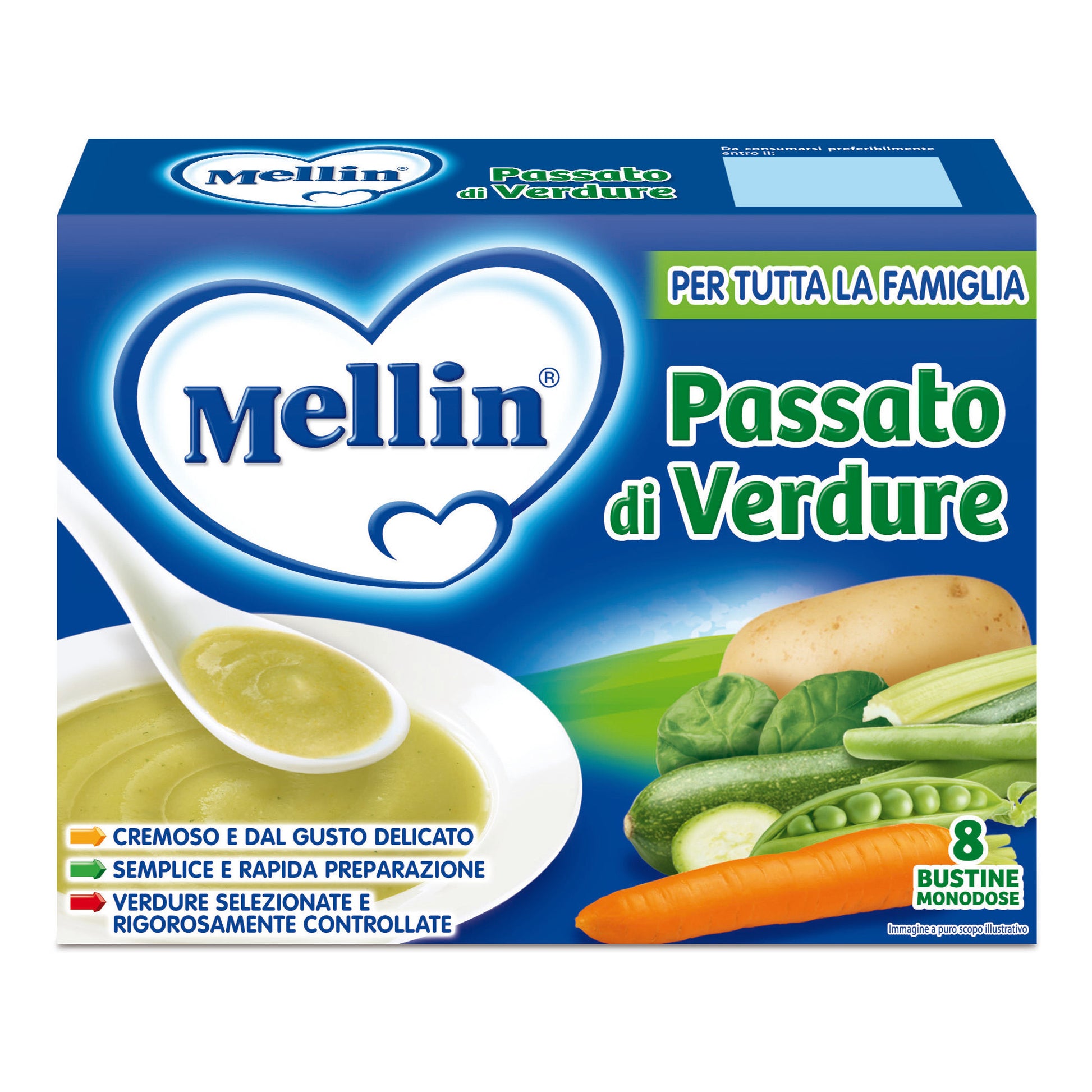 MELLIN-PASSATO VERDURE 8BUST8G
