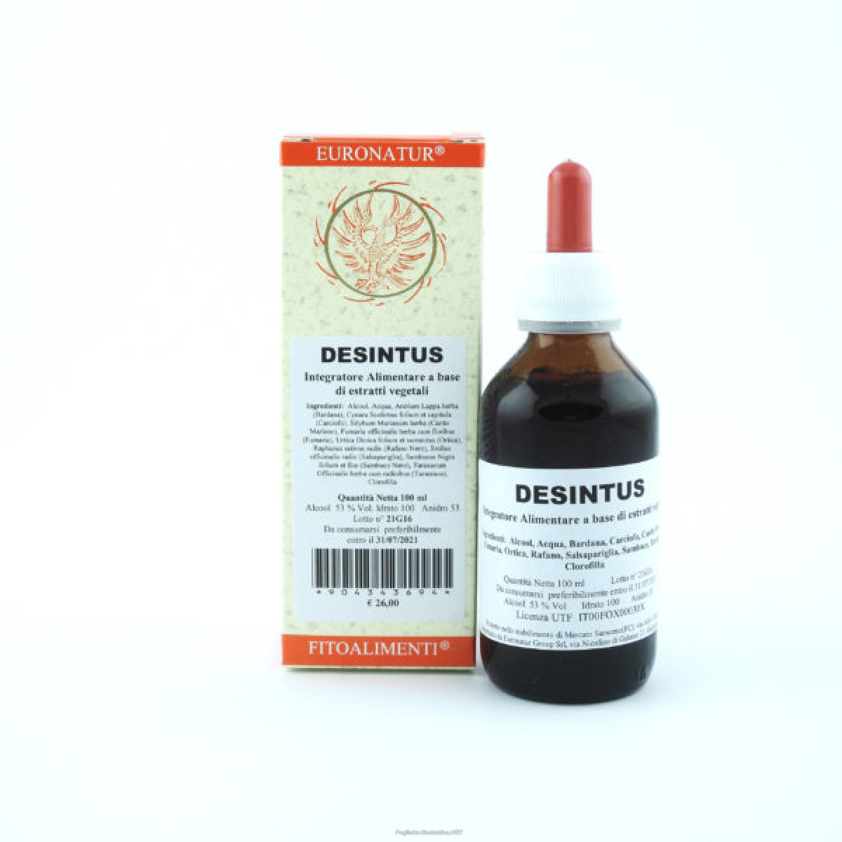 DESINTUS GOCCE 100ML EURONATUR
