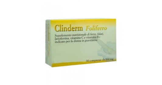 CLINDERM-FOLIFERRO INTEG 30CPR
