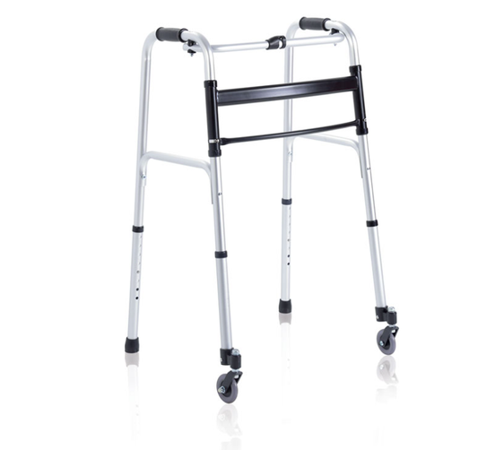 MORETTI MOPEDIA Deambulatore Piegh.Reg.2 Ruote Pir.RP734