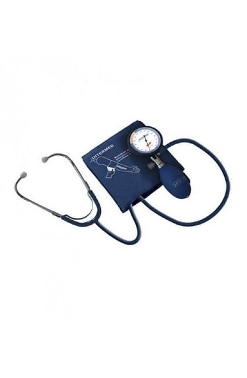 SFIGMOMANOMETRO ANEROIDE CON STETOSCOPIO ANTISHOCK