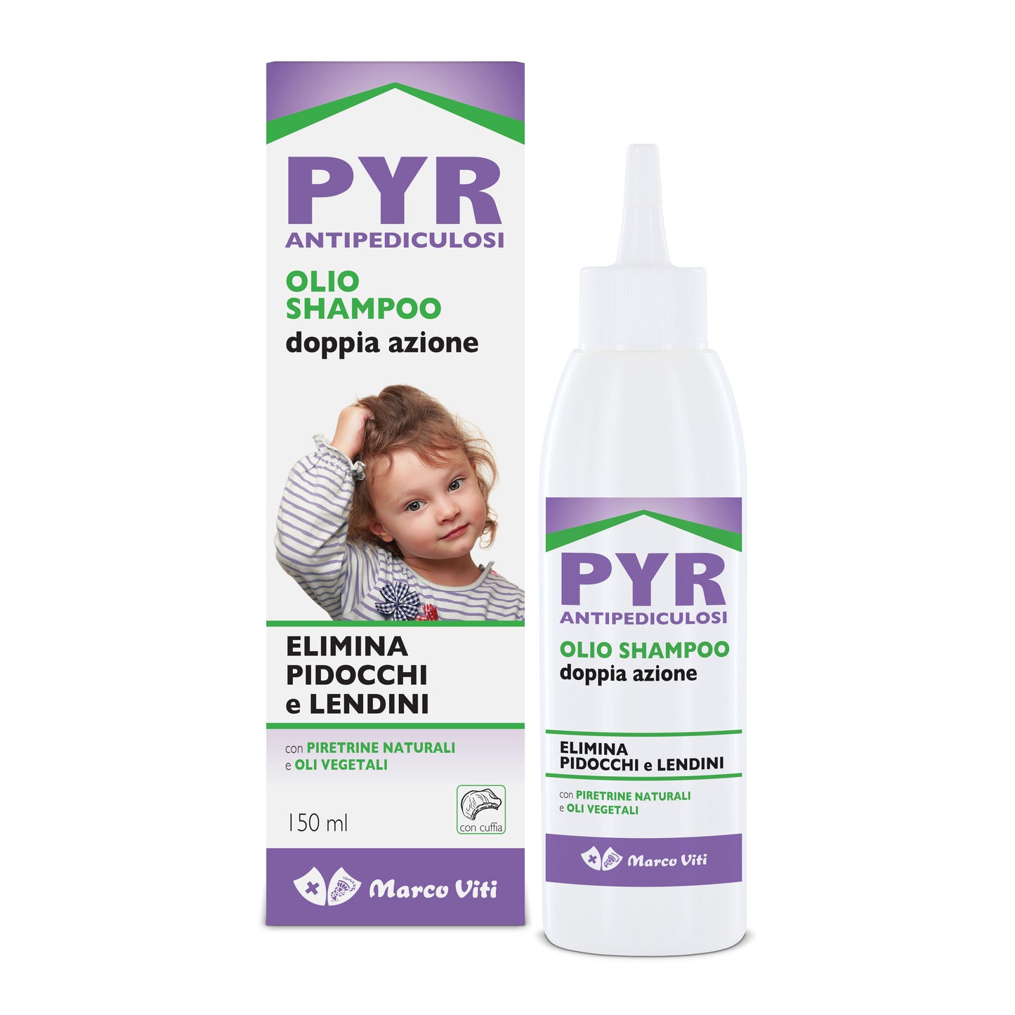 PYR OLIO SHAMPOO DOPPIA AZIONE 150ML