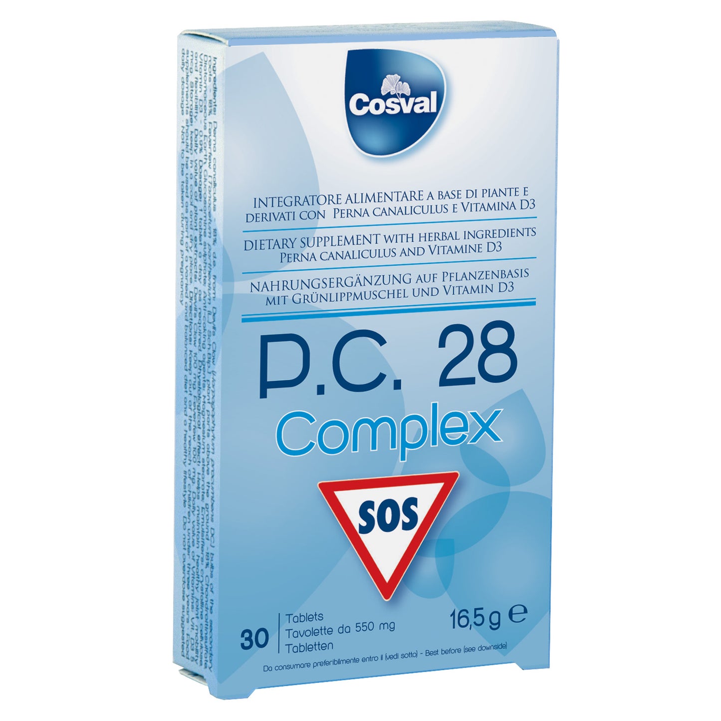 PC 28 COMPLEX 30TAV 550MG