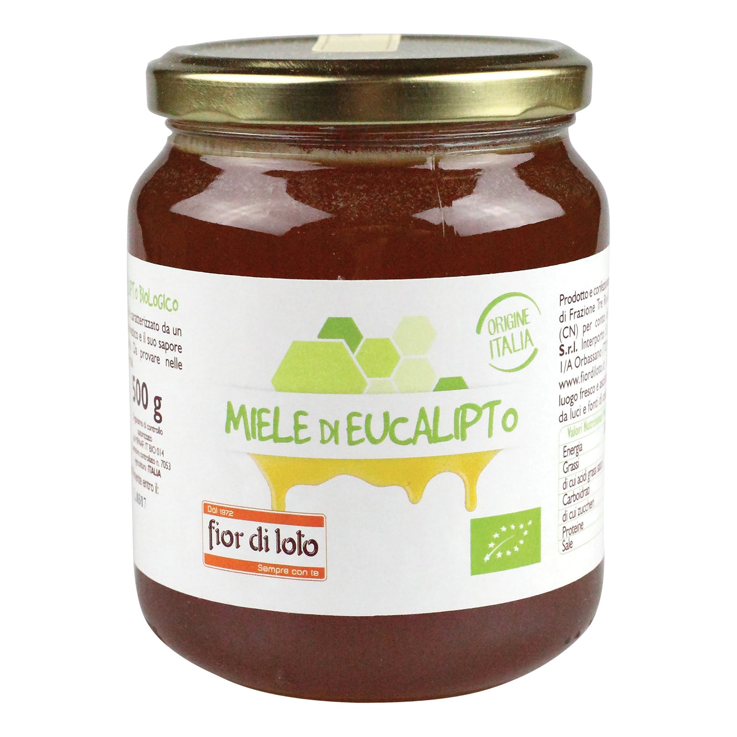 Fior Di Loto Miele Di Eucalipto Bio 500g