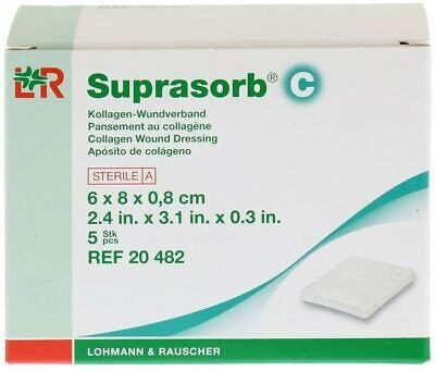 SUPRASORB C 6X8X0,8CM 5 PEZZI