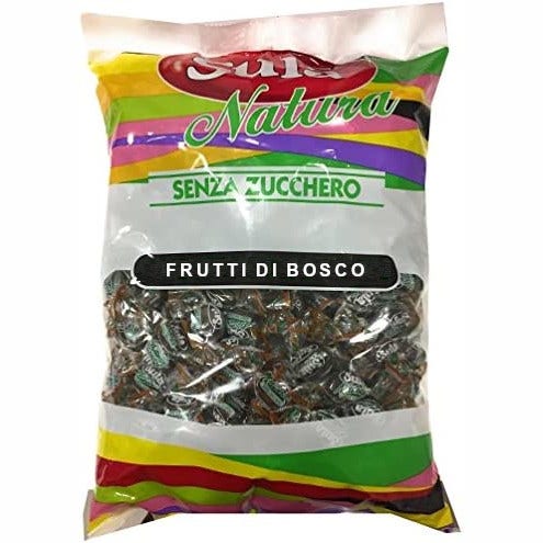 Sula Caramelle Gusto Frutti Di Bosco Senza Zucchero 1 Kg