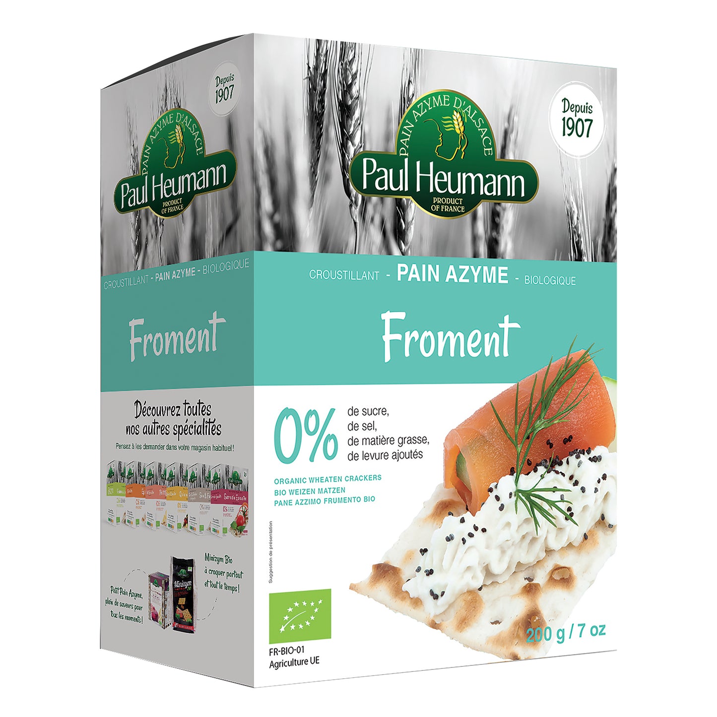 PANE AZZIMO BIO BIA 200GR FDL