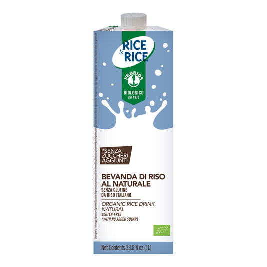 RICE & RICE Bevanda Riso Naturale 1Lt