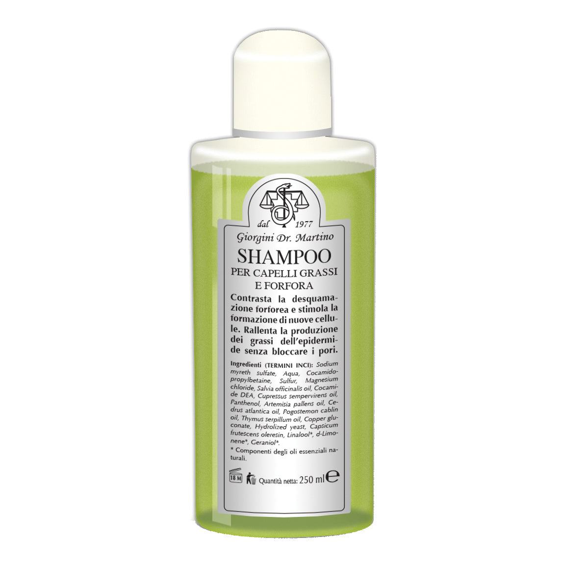 ZOLFO SHAMP GRAS/FOR 250ML GIORG