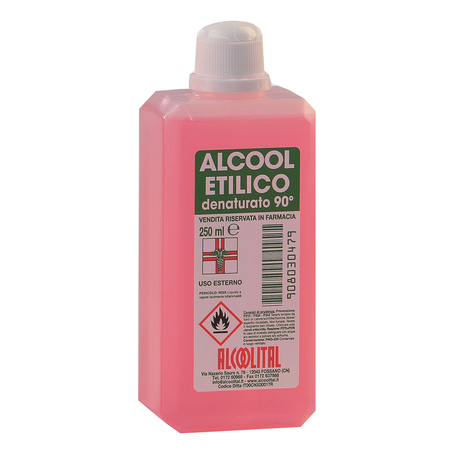 ALCOOL ETILICO DENAT 90% 250ML