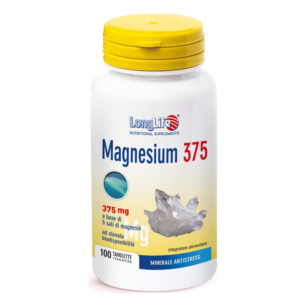 MAGNESIUM 100 TAVOLETTE 375MG LONG LIFE