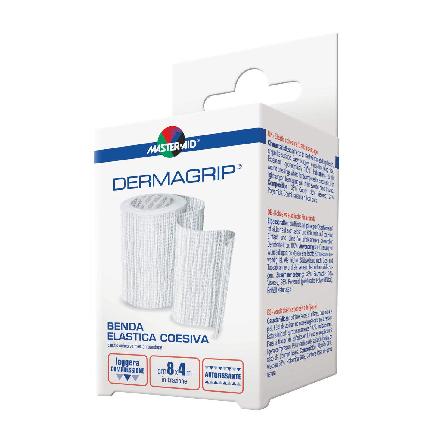 M-AID DERMAGRIP BENDA EL 8X4