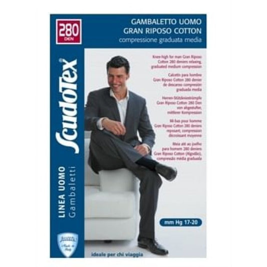 SCUDOTEX Gamb.U Ripos.Blu 2