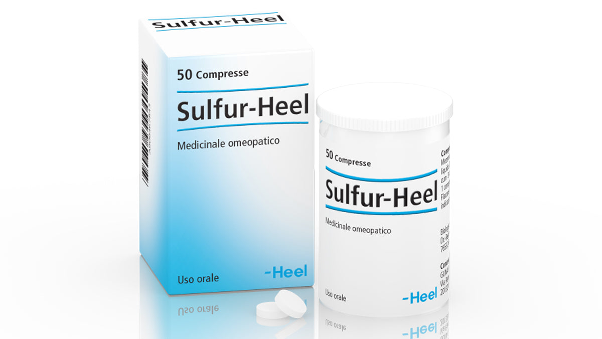 SULFUR HEEL 50 COMPRESSE