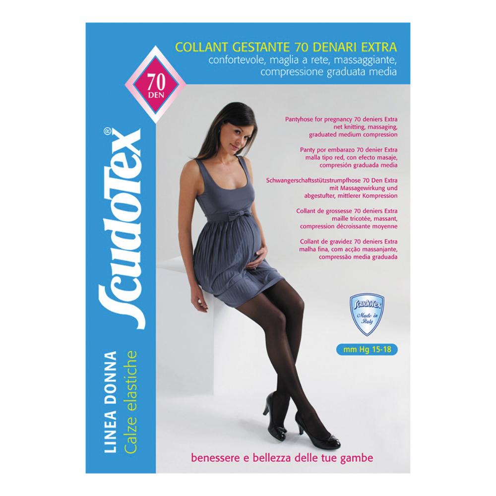 SCUDOTEX Collant Gestante 5 Nero