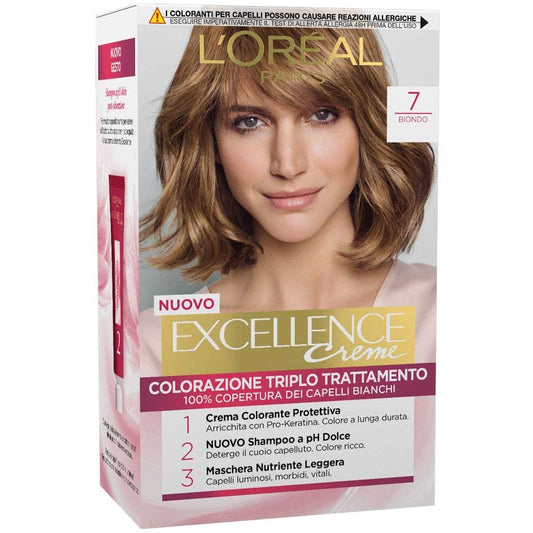L'OrÉal Paris Excellence Tinta Capelli 7 Biondo 1 Pezzo