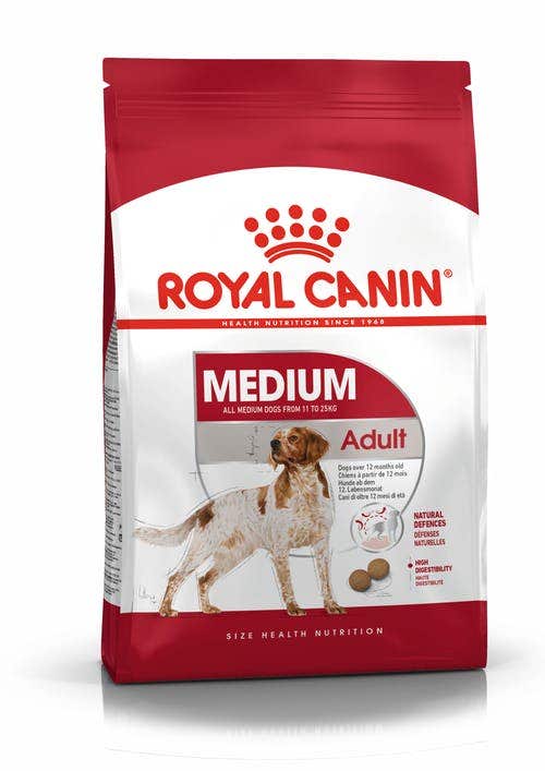 Royal Canin Crocchette Per Cani Adulti Taglia Media Sacco 4kg