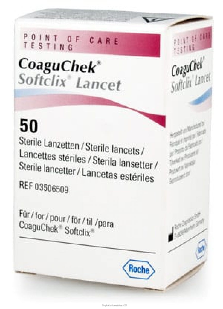 COAGUCHEK SoftClix Lanc.50pz