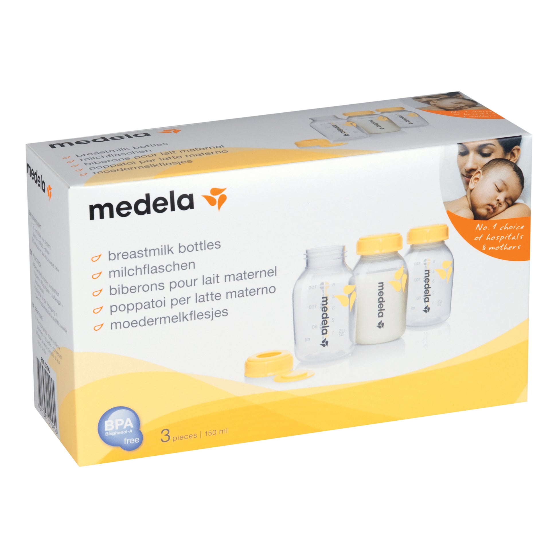 MEDELA Poppatoio 150ml 3pz