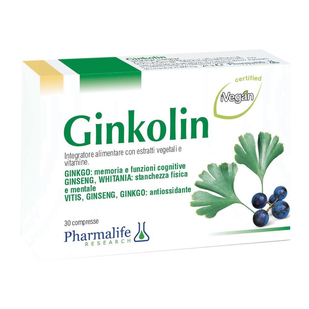 GINKOLIN-INTEGR 30 CPR