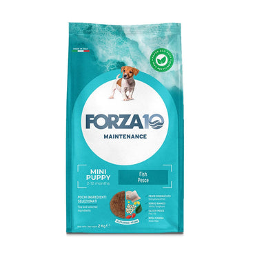 Forza10 Puppy Junior Maintenance Crocchette Al Pesce Per Cuccioli Taglia Medio/Piccola Sacco 2kg