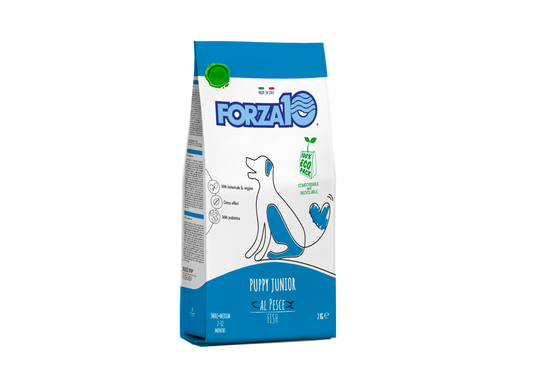 Forza10 Puppy Junior Maintenance Crocchette Al Pesce Per Cuccioli Taglia Medio/Piccola Sacco 2kg