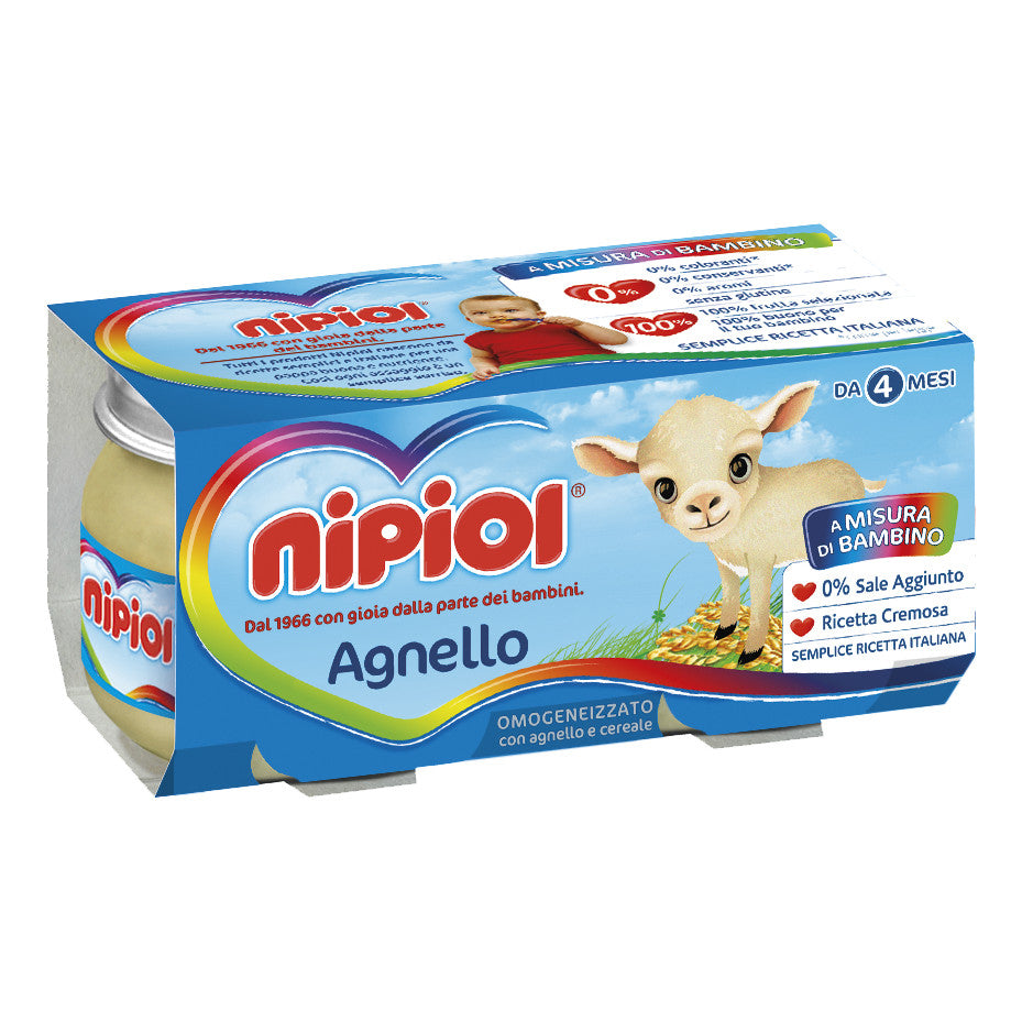 NIPIOL Omog.Agnello 2x80g