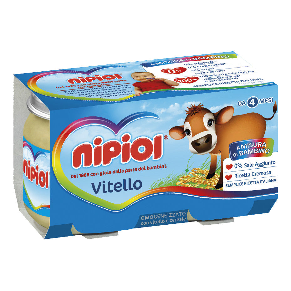 NIPIOL Omog.Vitello 2x120g