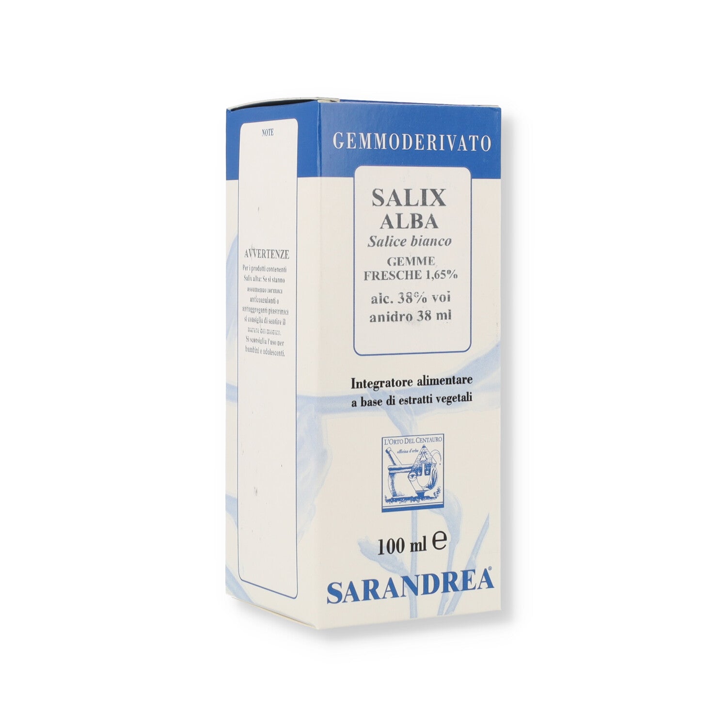 SALIX ALBA GEMME 100 ML MACERATO GLICERICO